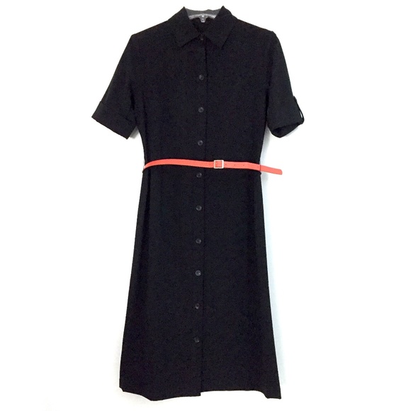 Ann Taylor Factory Dresses & Skirts - Ann Taylor Factory Modest Button-Down Shirt Dress